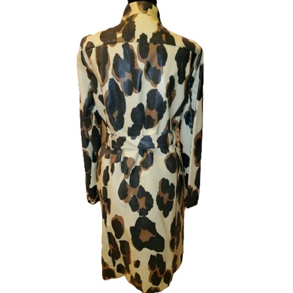 100% AUTHENTIC Luxurious Glamorous YSL Runway Stylish Luxury Jacket Coat Trench - Picture 15 of 16